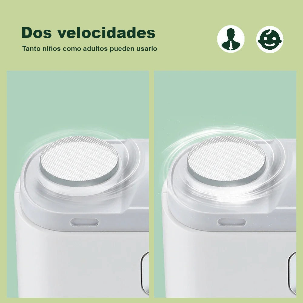 Corta uñas eléctrico recargable